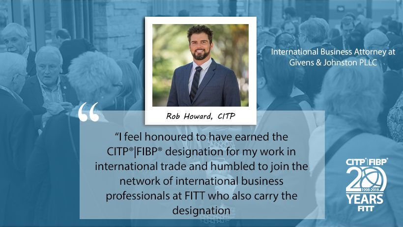 CITP Spotlight: Rob Howard – International Business Attorney