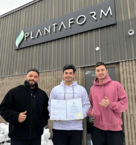 Plantaform Co-Founders Alberto Aguilar, Kiwa Lang, and Georges Hamoush