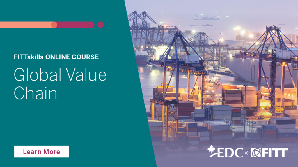 Global Value Chain course promotional graphic