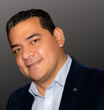 Ramon Pinto CITP - headshot on grey background