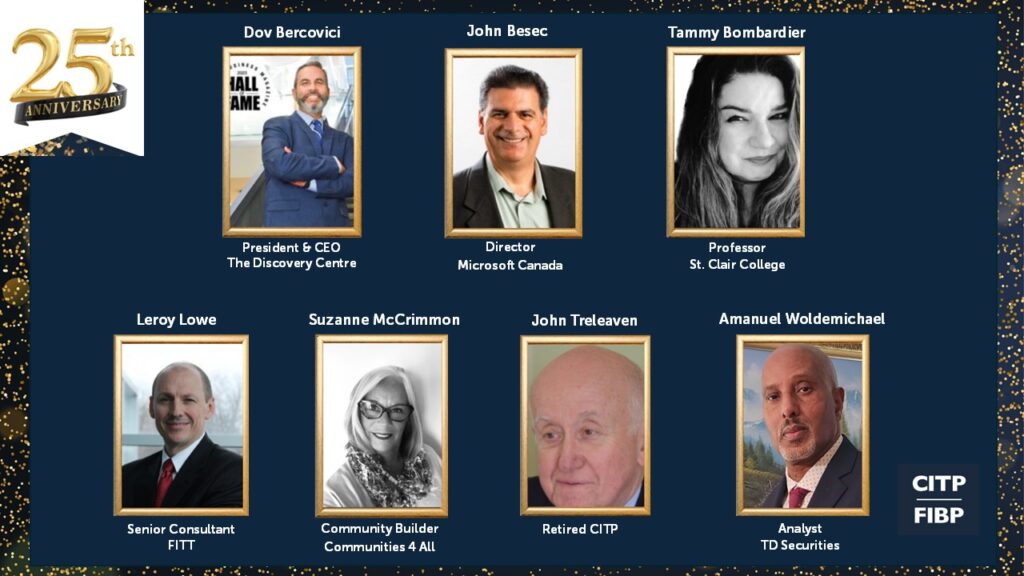 Gallery of CITPs who have reached their 25 year milestone with the designation