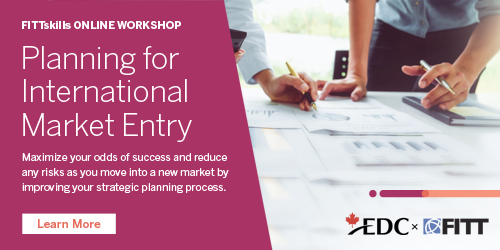 Planning for International Market Entry workshop graphic